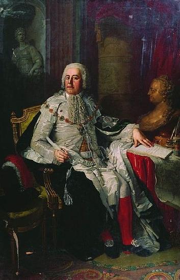 Vladimir Lukich Borovikovsky Portrait of Alexander Rumyantsev France oil painting art